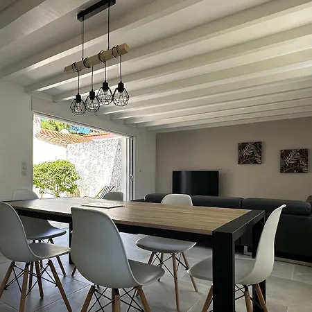 Renovee Pour 7 Pers Avec Wifi - La Palmyre - Fr-1-705-85 Les Mathes